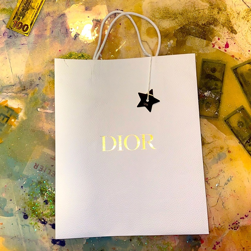 Dior shopping bag
